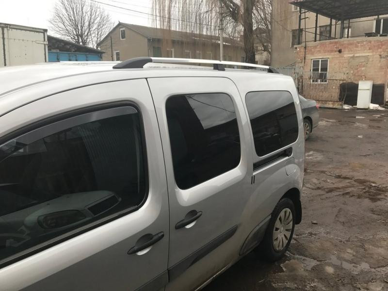 Купити Рейлінги хром Максі база, Чавунні ніжки для Renault Kangoo 2008-2020 рр