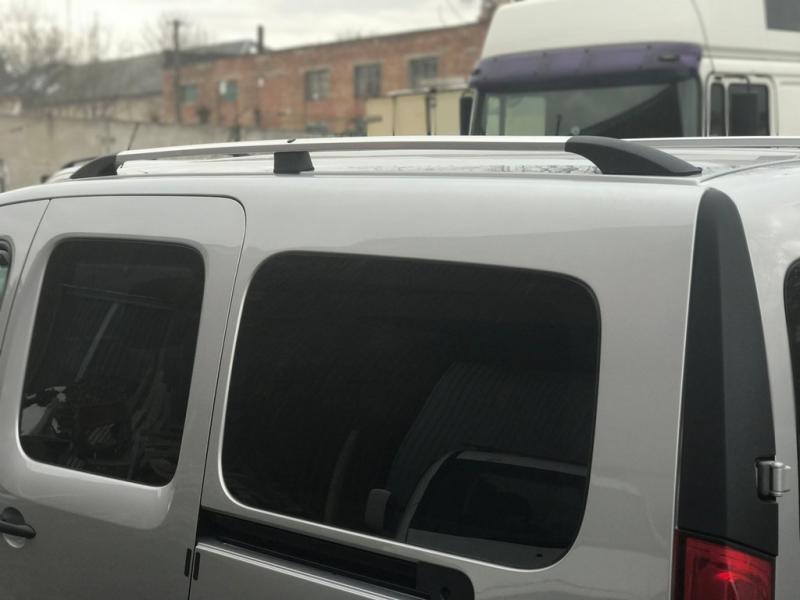 Купити Рейлінги хром Максі база, Чавунні ніжки для Renault Kangoo 2008-2020 рр