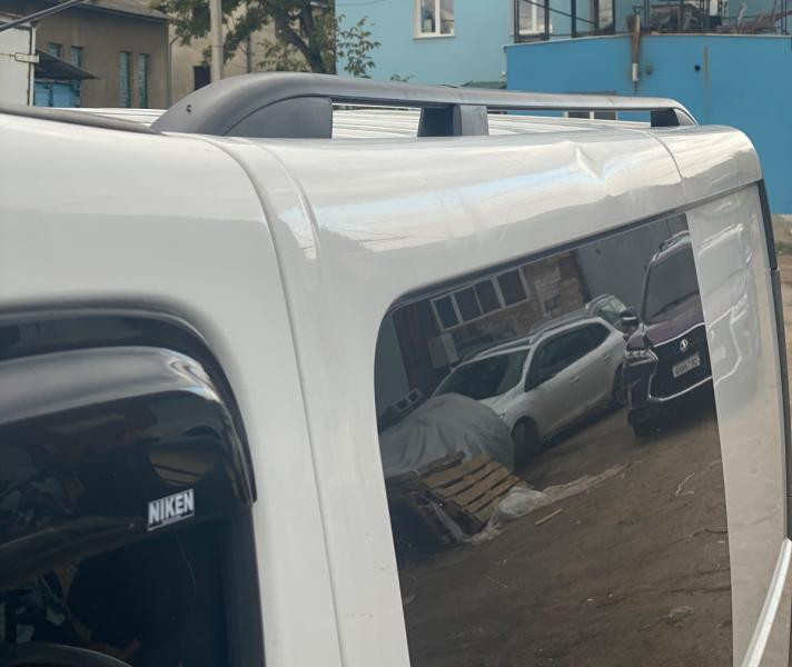 Купить Рейлинги Skyport (черные) Короткая база для Renault Trafic 2001-2015 гг