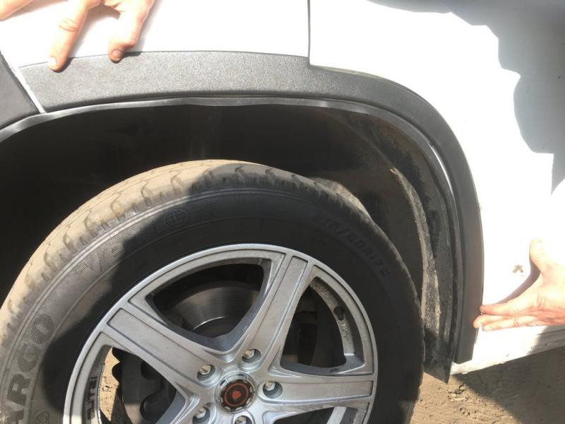 Купить Накладки на арки (4 шт, черные) ABS-пластик (2006-2014) для Peugeot Boxer