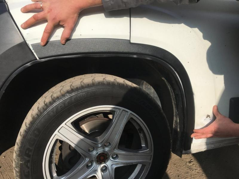 Купить Накладки на арки (4 шт, черные) ABS-пластик (2006-2014) для Peugeot Boxer