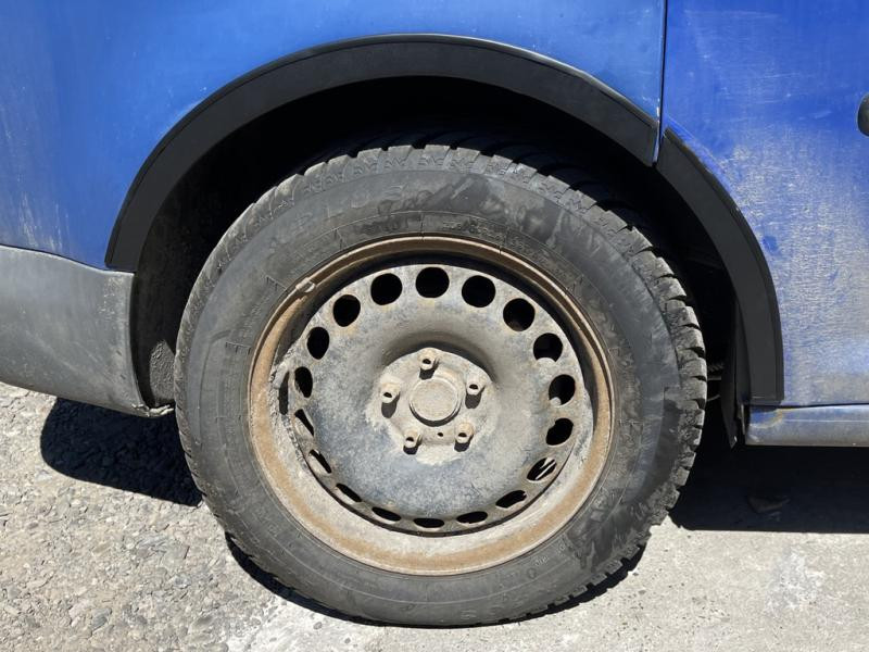 Купить Накладки на арки (черный мат) Короткая база, 1 сдвижная дверь (пластик) для Volkswagen Caddy 2004-2010 гг