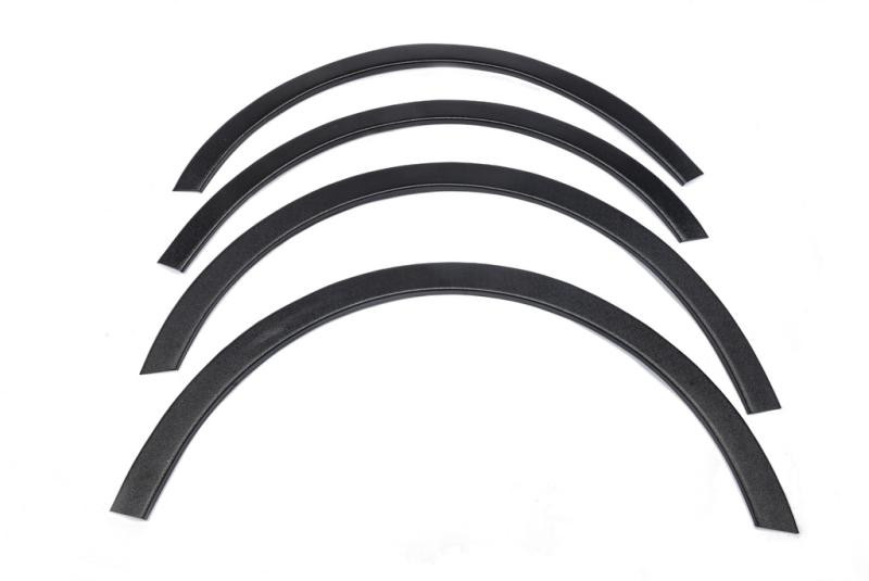 Купить Накладки на арки (черный мат) Короткая база, 1 сдвижная дверь (пластик) для Volkswagen Caddy 2004-2010 гг