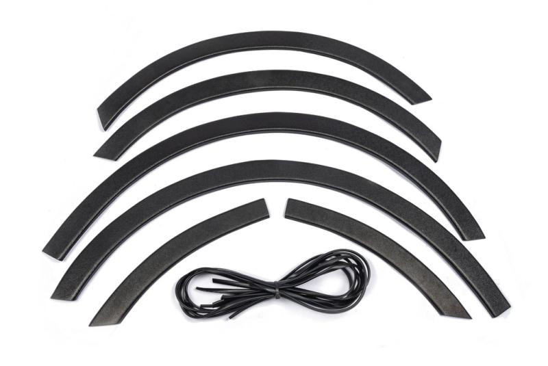 Купить Накладки на арки (черный мат) Короткая база, 1 сдвижная дверь (пластик) для Volkswagen Caddy 2004-2010 гг