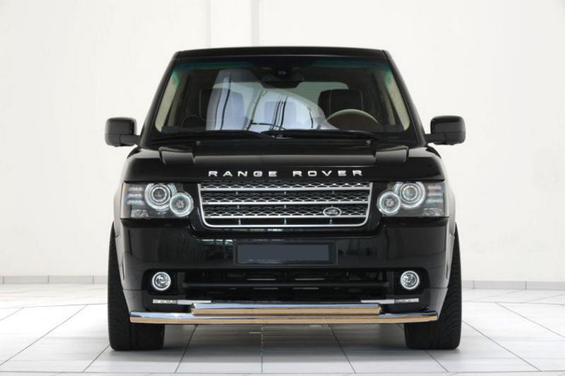Купить Передняя защита ST014 (нерж) 60/60 мм для Range Rover III L322 2002-2012 гг