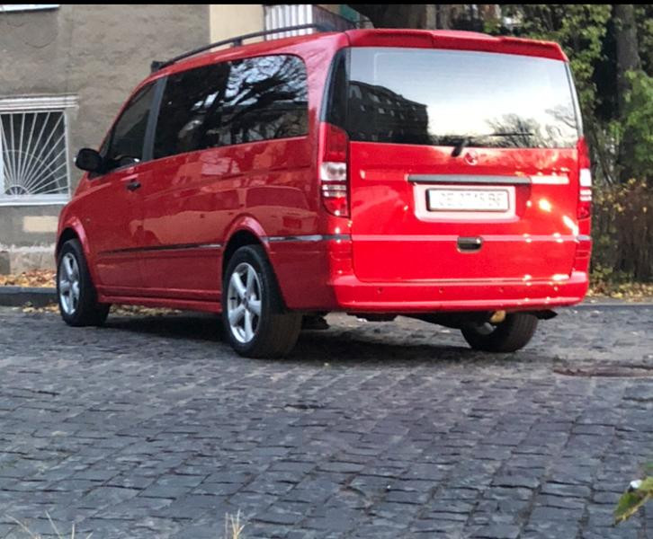 Купить Боковые пороги Exclusive (2 шт, под покраску) Короткая/Средняя базы для Mercedes Viano 2004-2014 гг