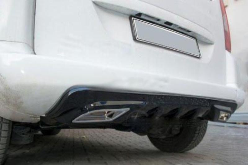 Купити Задній дифузор (під фарбування) для Peugeot Partner Tepee 2008-2018 рр