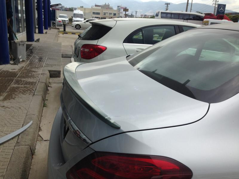 Купить Спойлер Meliset (под покраску) для Mercedes C-сlass W205 2014-2021 гг