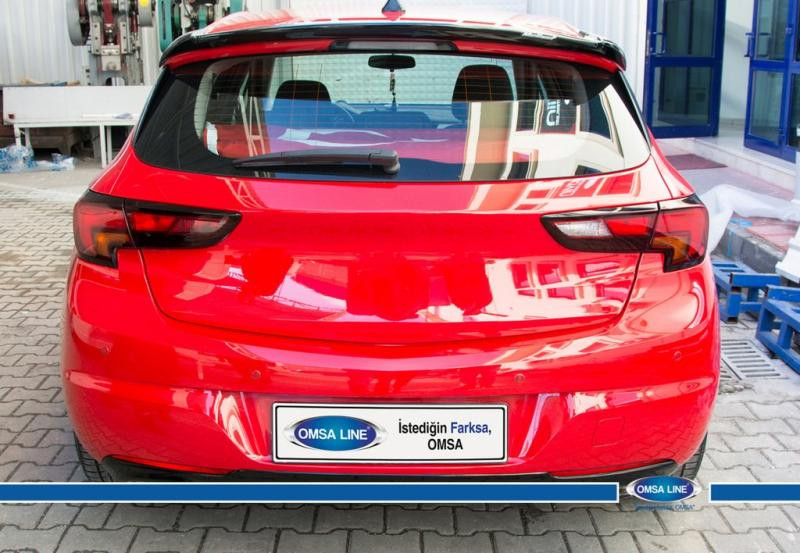 Купить Спойлер HB (под покраску) для Opel Astra K 2016-2021 гг