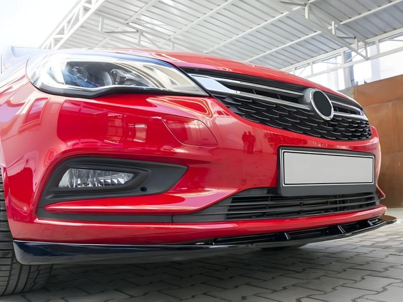 Купить Передняя нижняя юбка HB (под покраску) для Opel Astra K 2016-2021 гг
