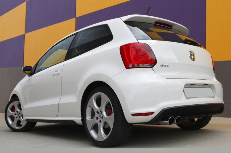 Купить Спойлер Meliset (HB, под покраску) для Volkswagen Polo 2010-2017 гг