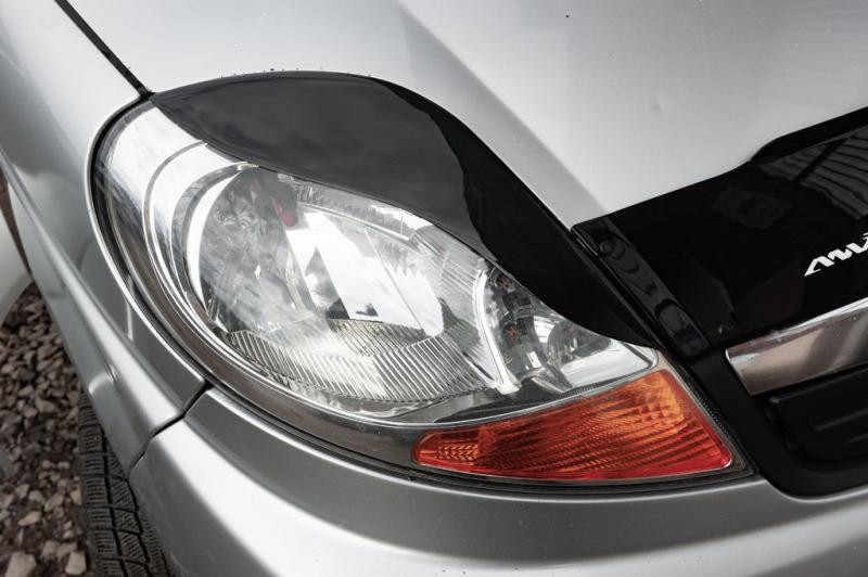 Купить Реснички Porshe-style Черный мат для Nissan Primastar 2002-2014 гг