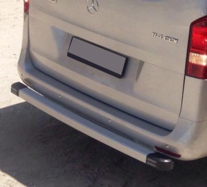 Купить Задняя дуга MoonLight (нерж.) для Ford Custom 2013-2022 гг