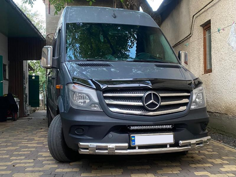 Купити Передня нижня дуга Shark (нерж.) 2006-2013 для Mercedes Sprinter W906 рр