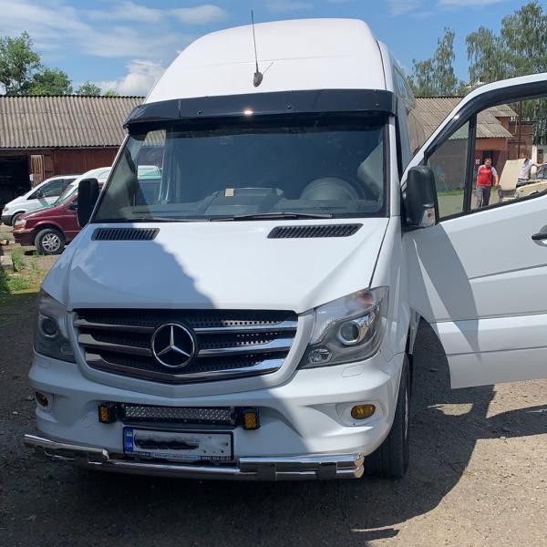 Купить Передняя нижняя дуга Shark (нерж.) 2013-2025 для Mercedes Sprinter W906