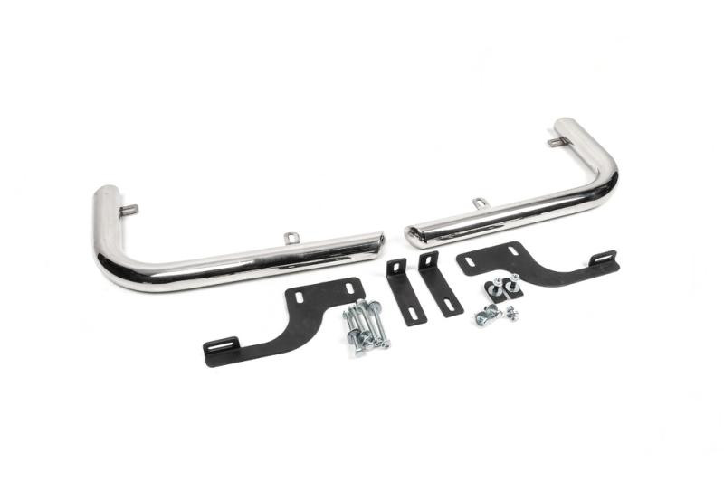 Купить Задние уголки AK003 (2 шт, нерж) Короткая база для Mercedes Vito W639 2004-2014 гг