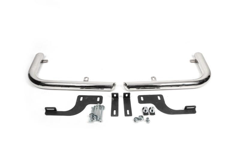 Купить Задние уголки AK003 (2 шт, нерж) Короткая база для Mercedes Vito W639 2004-2014 гг