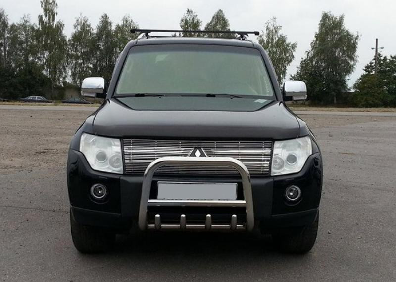 Купить Кенгурятник QT006 (нерж.) 51 мм для Mitsubishi Pajero Wagon IV