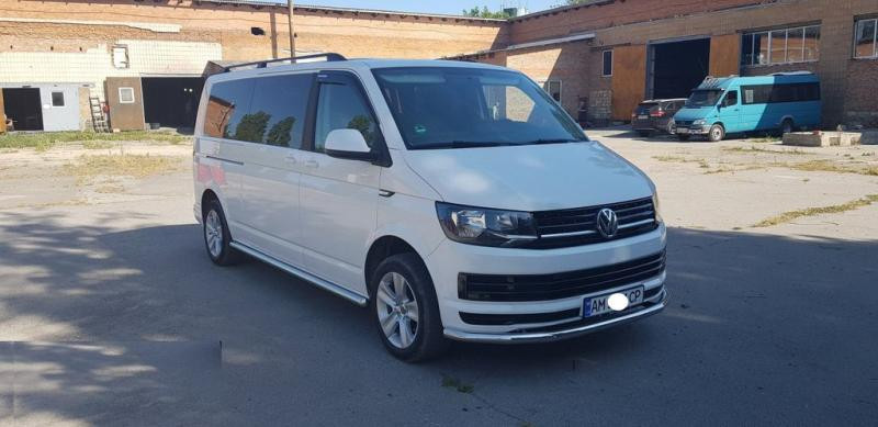 Купить Нижняя одинарная губа ST008 (нерж) 60 мм для Volkswagen T6