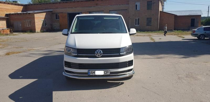 Купить Нижняя одинарная губа ST008 (нерж) 51 мм для Volkswagen T6
