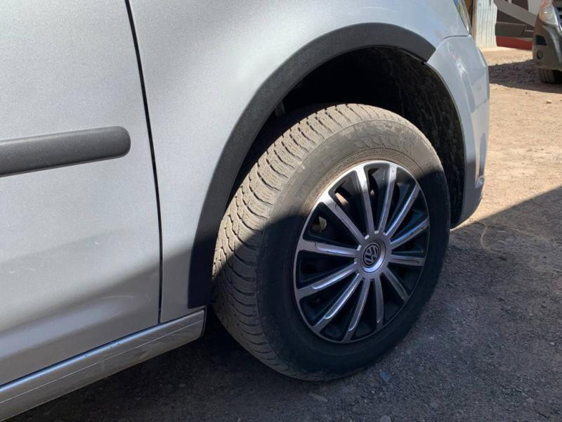 Купити Накладки на арки (чорний мат) Коротка база, 2 бічних (метал) для Volkswagen Caddy 2010-2015 рр