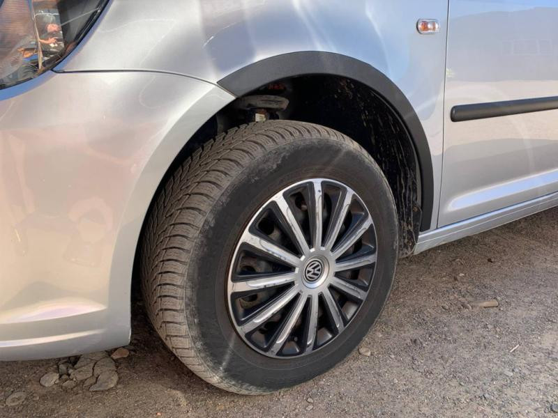 Купити Накладки на арки (чорний мат) Коротка база, 2 бічних (метал) для Volkswagen Caddy 2010-2015 рр