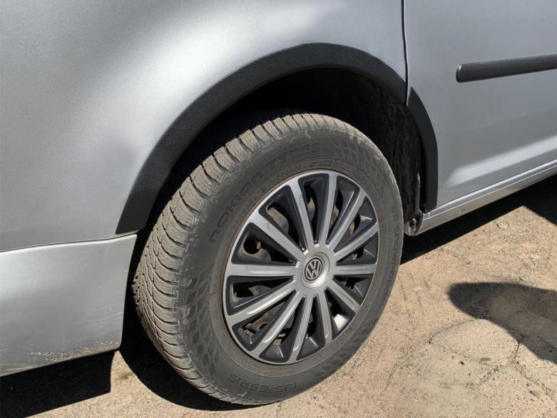 Купити Накладки на арки (чорний мат) Коротка база, 2 бічних (метал) для Volkswagen Caddy 2010-2015 рр