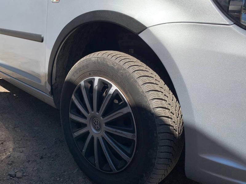 Купити Накладки на арки (чорний мат) Коротка база, 2 бічних (метал) для Volkswagen Caddy 2010-2015 рр