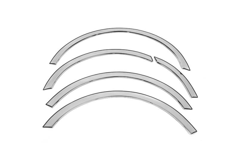 Купить Накладки на арки (нержавейка) Короткая база, 1 сдвижная дверь для Volkswagen Caddy 2015-2020 гг