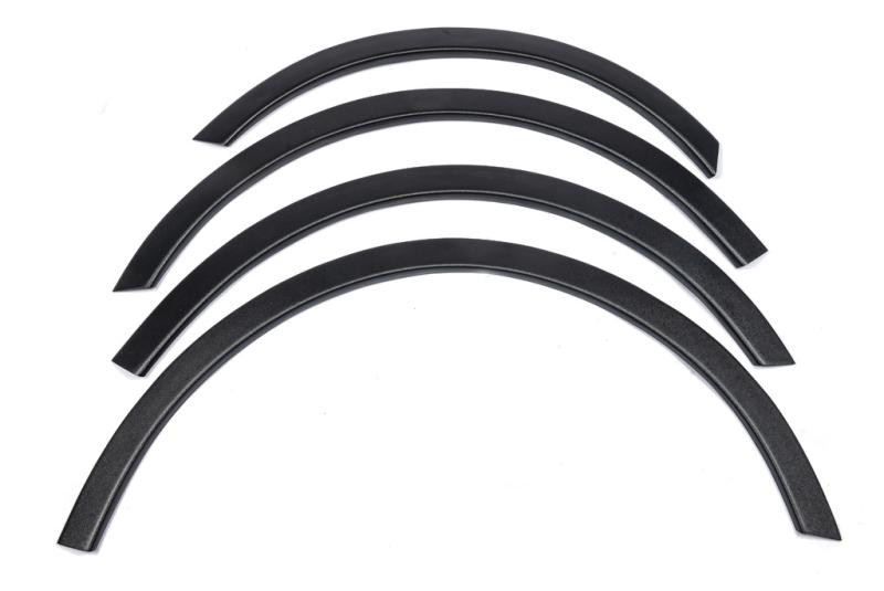 Купити Накладки на арки (чорний мат) Коротка база, 1 бічна (метал) для Volkswagen Caddy 2015-2020 рр