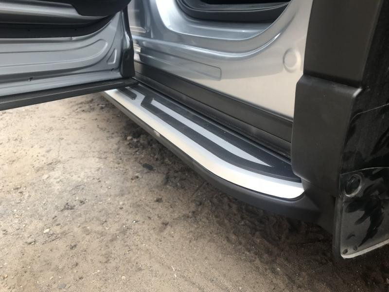 Купити Бокові пороги оригінал V1 (2 шт) для Mazda CX-5 2017- рр