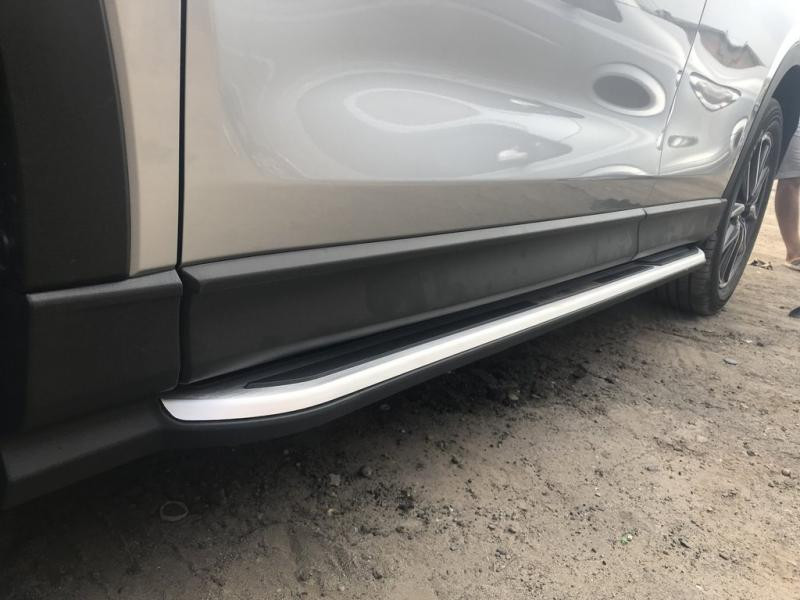 Купити Бокові пороги оригінал V1 (2 шт) для Mazda CX-5 2017- рр
