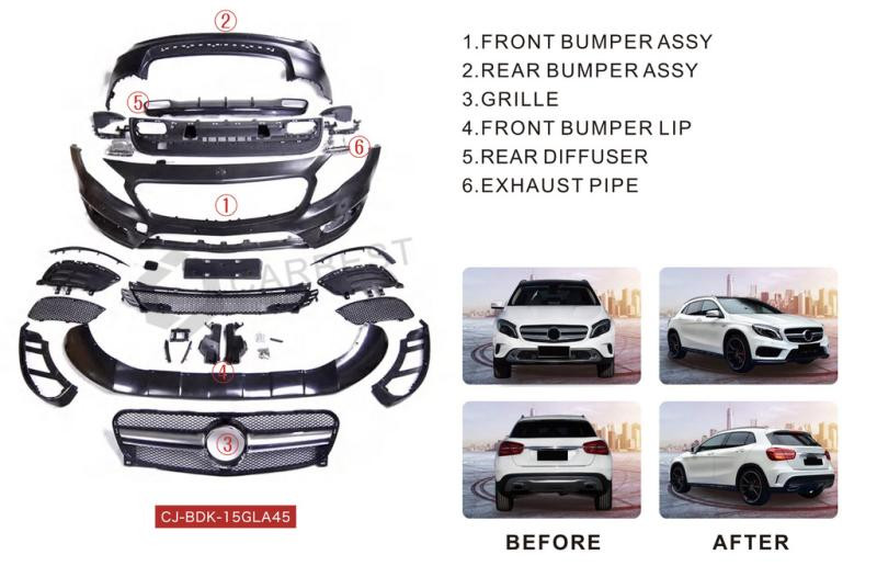 Купити Комплект обвісів AMG для Mercedes GLA X156 2014-2019 рр