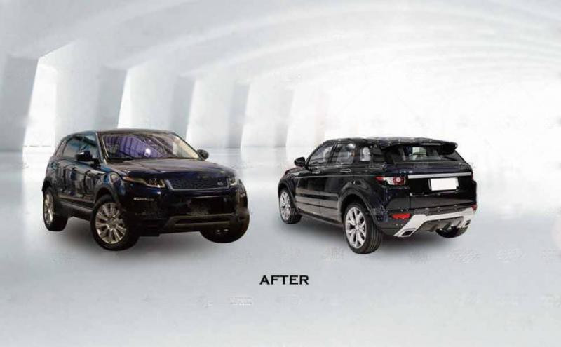 Купить Комплект рестайлинг обвесов (Dynamic) для Range Rover Evoque 2012-2018 гг
