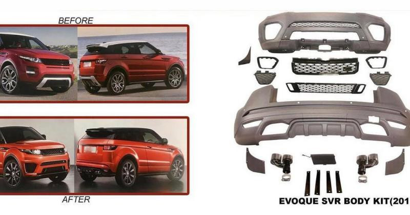 Купить Тюнинг комплект обвеса (BodyKit-1) для Range Rover Evoque 2012-2018 гг