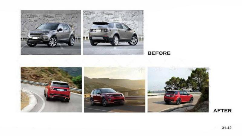 Купить Тюнинг комплект обвеса для Land Rover Discovery Sport