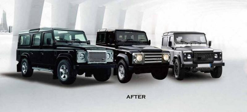 Купить Тюнинг комплект обвеса для Land Rover Defender 1986-2016 гг