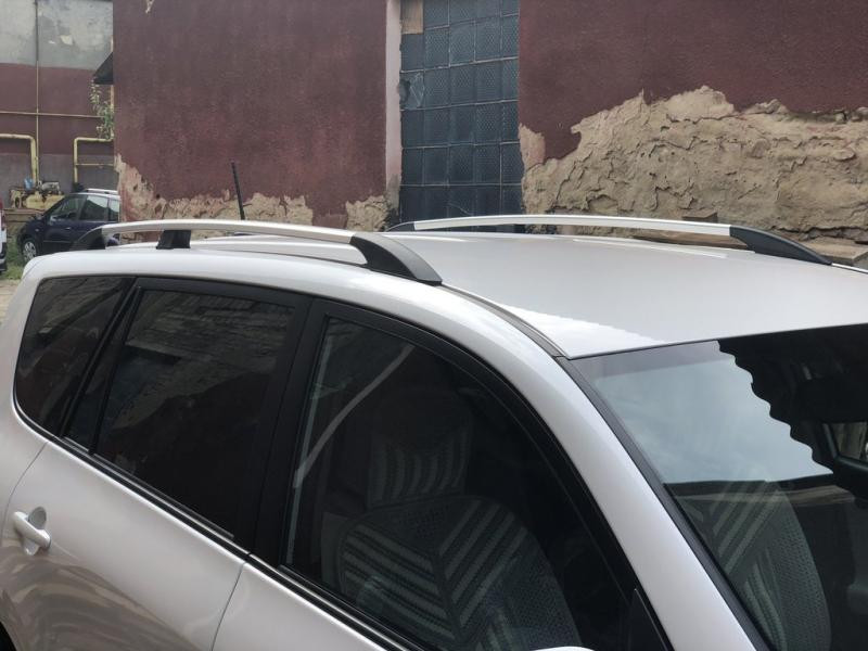 Купить Рейлинги Хром Турецкие Длинная база, Металлические ножки для Toyota Rav 4 2006-2013 гг