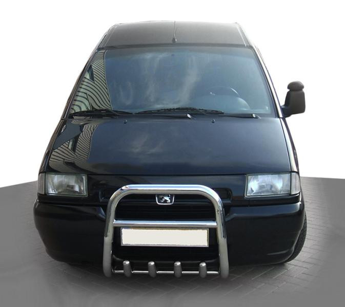Купить Кенгурятник QT006 (нерж) для Fiat Scudo 1996–2007 гг