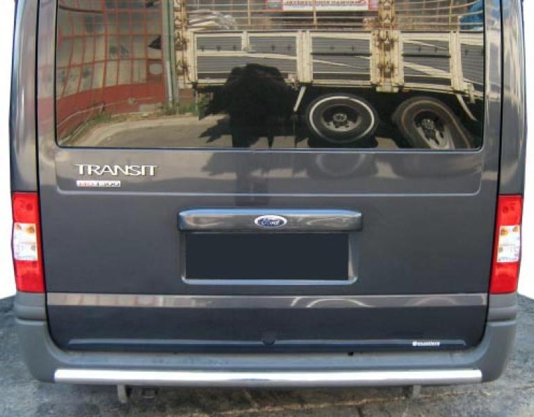 Купить Задняя защита AK002 (нерж.) для Ford Transit 2000-2014 гг