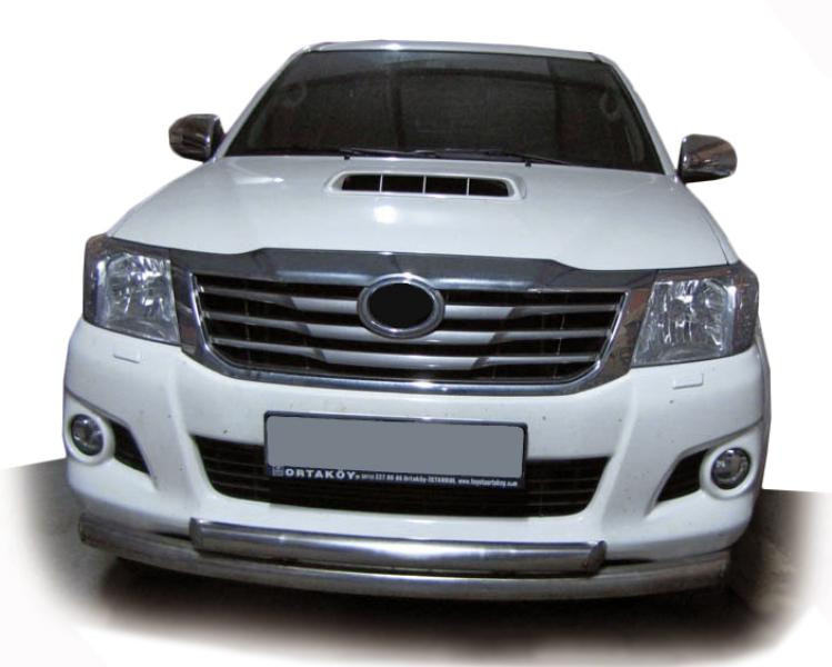 Купить Передняя защита ST014-1 (нерж.) для Toyota Hilux 2006-2015 гг