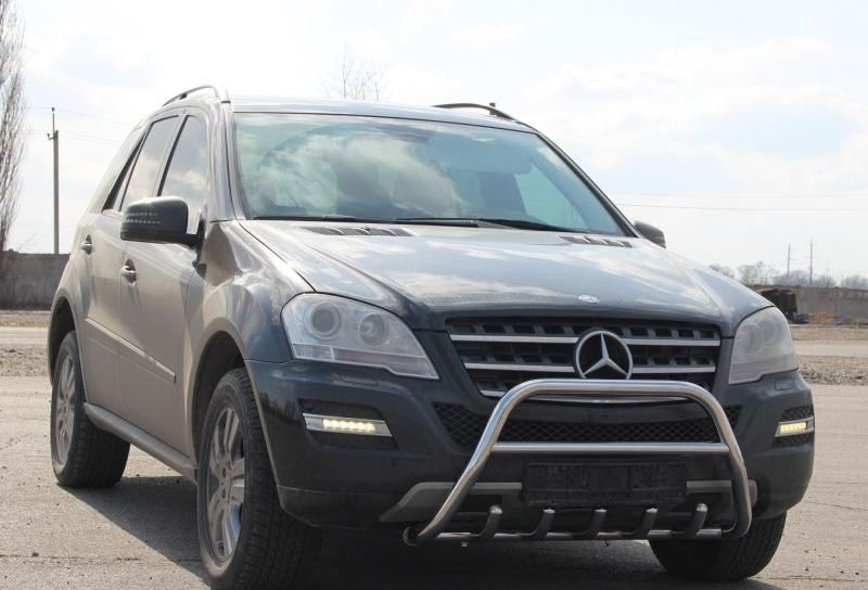 Купить Кенгурятник WT003 (нерж.) для Mercedes ML W164