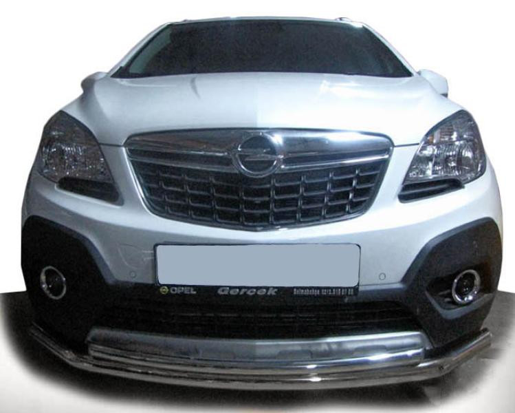 Купить Передняя защита ST014 (нерж) для Opel Mokka 2012-2021 гг