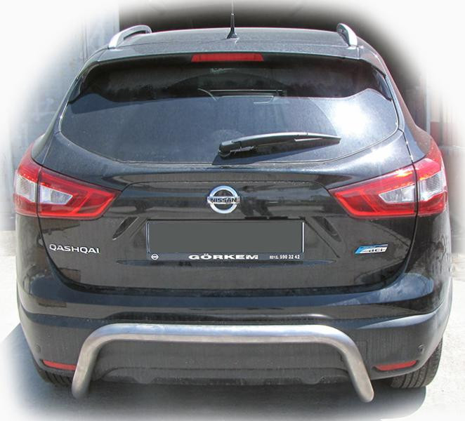 Купить Задняя дуга AK007-2 (нерж) для Nissan Qashqai/Rogue Sport 2014-2021 гг