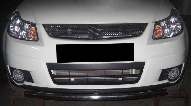 Купить Передний ус ST008 (нерж) для Suzuki SX4 2006-2013 гг