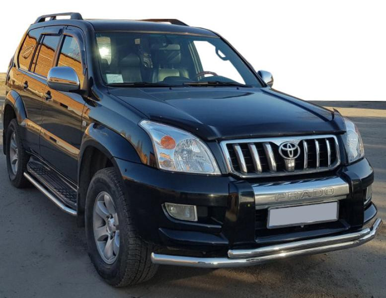 Купить Передняя дуга ST014 (нерж.) 60/42 мм для Toyota Land Cruiser Prado 120