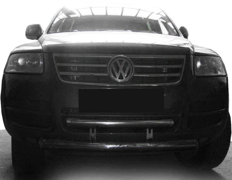 Купить Кенгурятник ST013 (нерж) для Volkswagen Touareg 2002-2010 гг