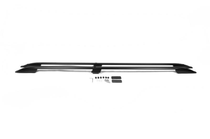 Купити Рейлінги Skyport (2 шт, чорні) Довга база для Ford Custom 2013-2022 рр