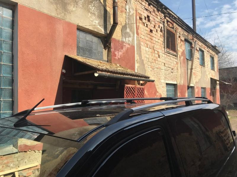 Купити Рейлінги Хром Довга база, пластикова ніжка для Opel Zafira Life 2019- рр