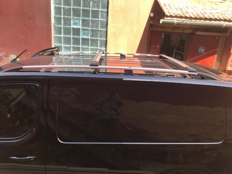 Купити Рейлінги Хром Довга база, пластикова ніжка для Opel Zafira Life 2019- рр